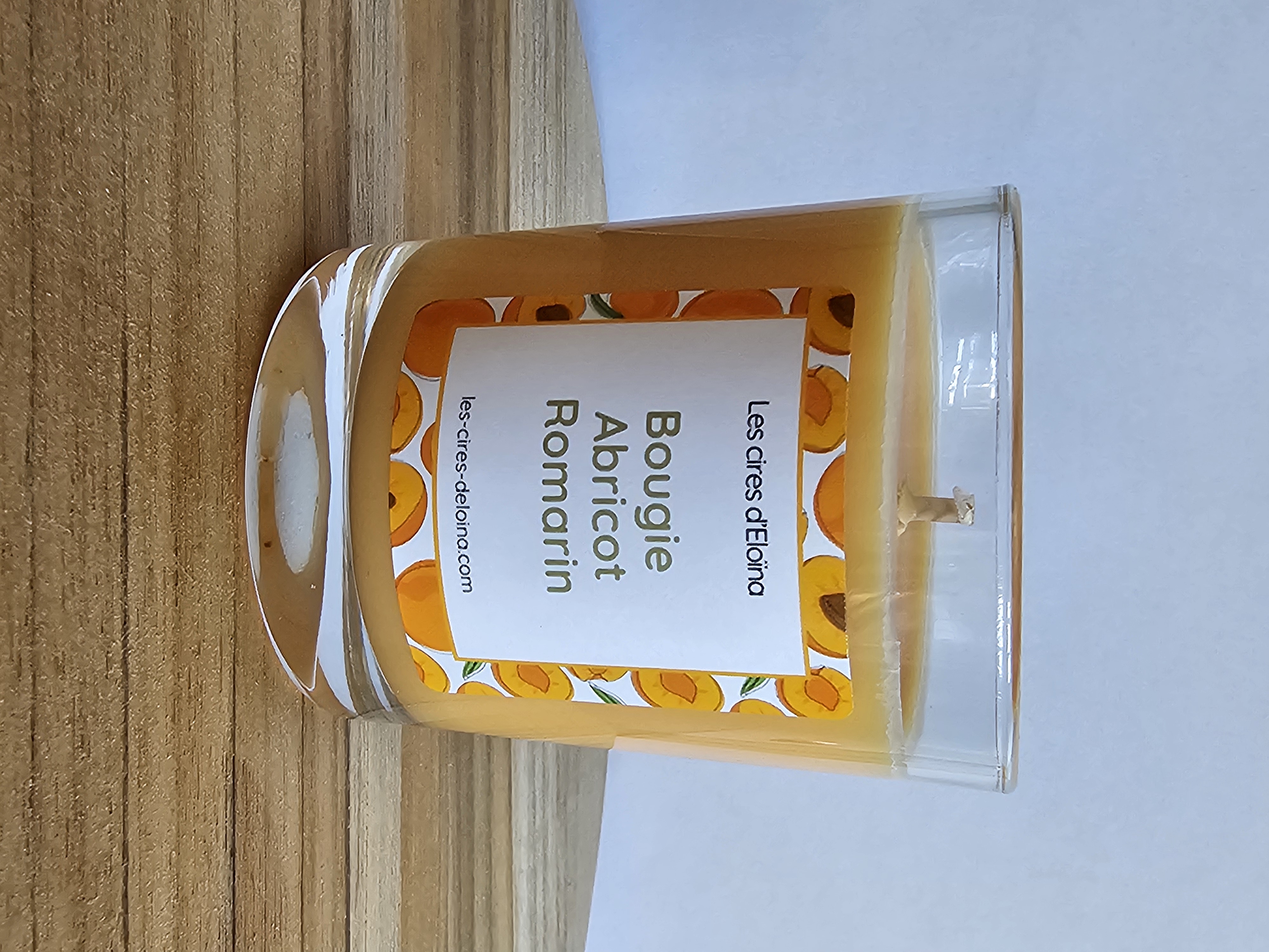 Bougie petit format Abricot Romarin