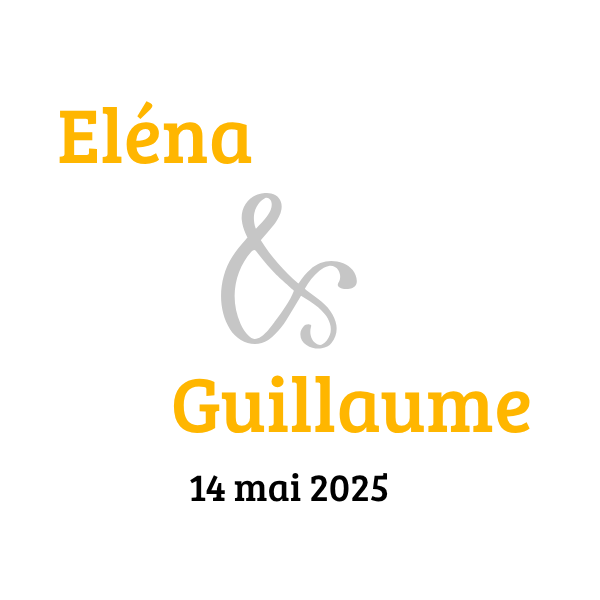 Modèle pour emballage de la bougie nuage avec prénoms et date